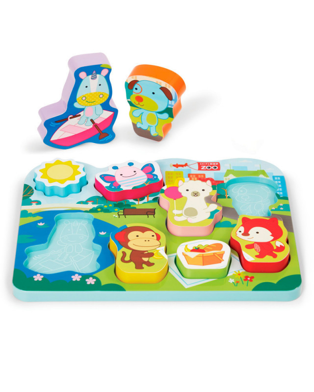 Skip Hop Zoo puzzle j�t�k - Park Pals